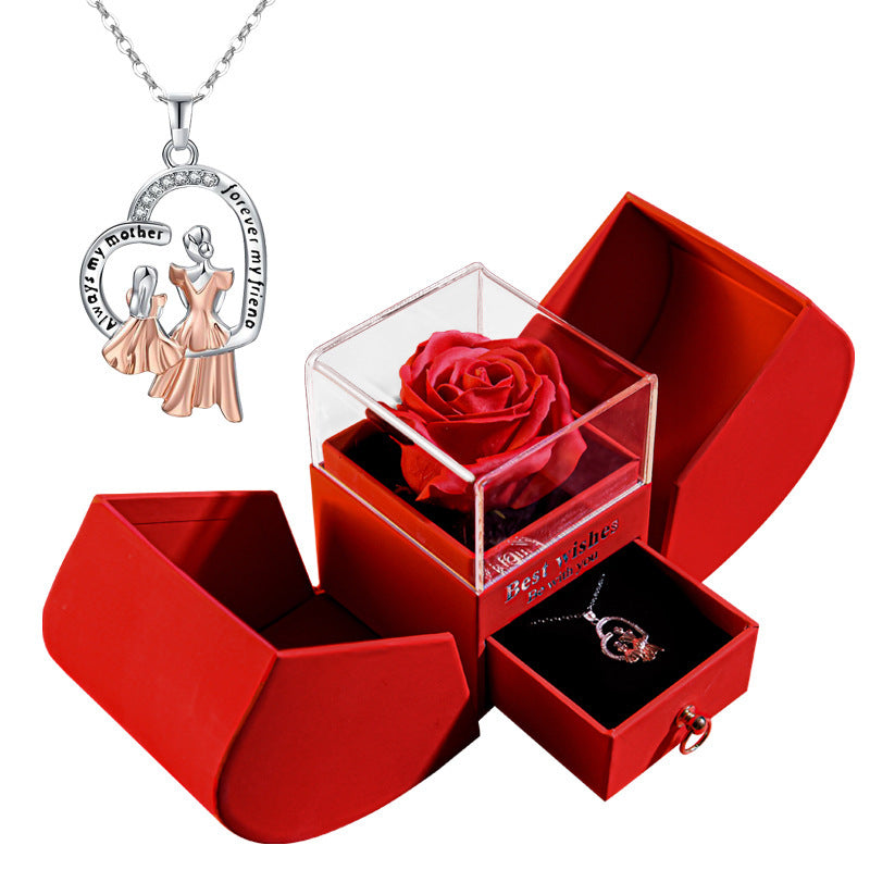 Eternal Rose Valentine's Day Jewelry Gift Box