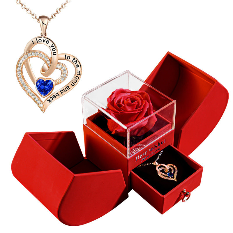 Eternal Rose Valentine's Day Jewelry Gift Box