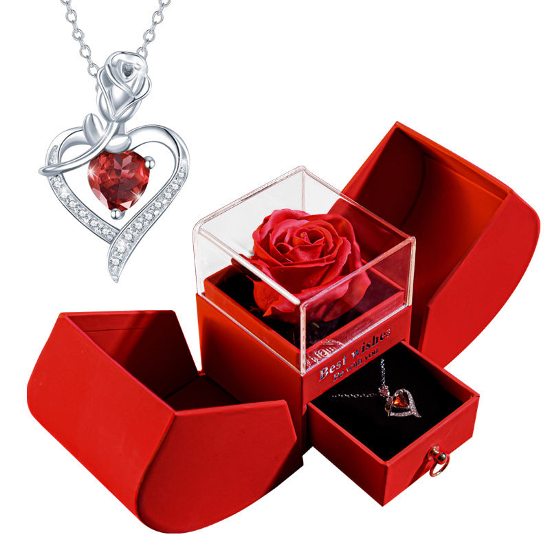 Eternal Rose Valentine's Day Jewelry Gift Box